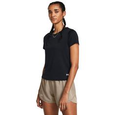 Rückansicht von Under Armour STREAKER Funktionsshirt Damen black-reflective