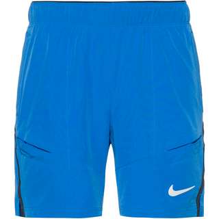 Nike Advantage Tennisshorts Herren lt photo blue-black-white