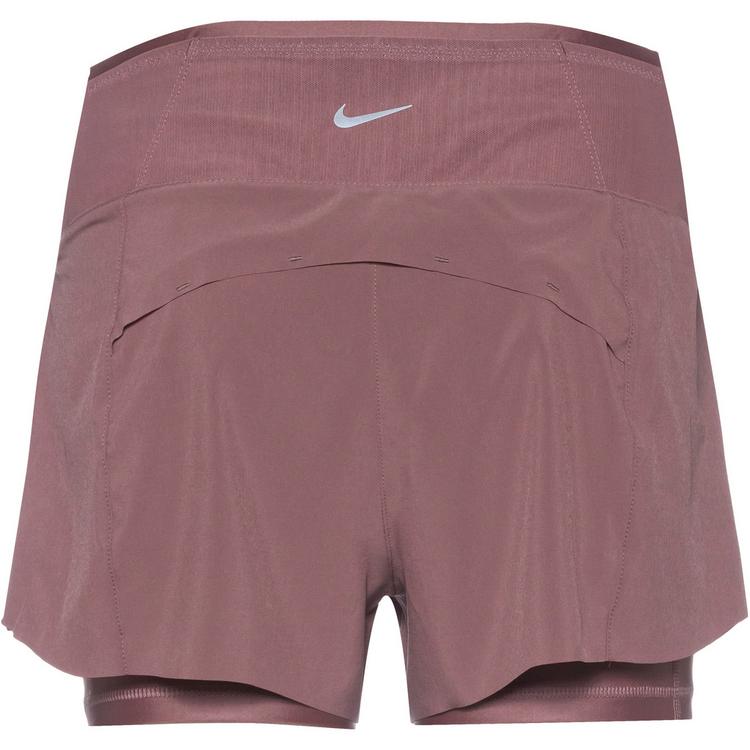 Nike Nike SWIFT DF Laufshorts Damen - smokey mauve-reflective silv - 0 | SportScheck