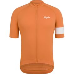 Rapha Core Lightweight Fahrradtrikot Herren dusted orange-white