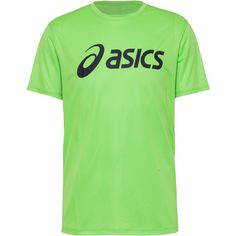 ASICS CORE Funktionsshirt Herren electric lime-french blue