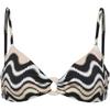 Seafolly Neue Wave Bikini Oberteil Damen - black