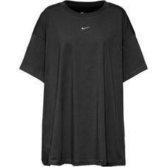 Nike Essential T-Shirt Damen black-white