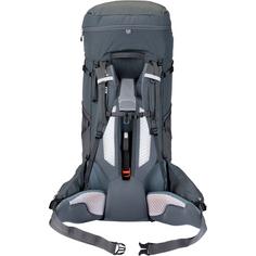 Rückansicht von Deuter Aircontact Core 70+10 Trekkingrucksack Herren graphite-shale