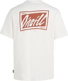 Rückansicht von O'NEILL Beach T-Shirt Herren snow white