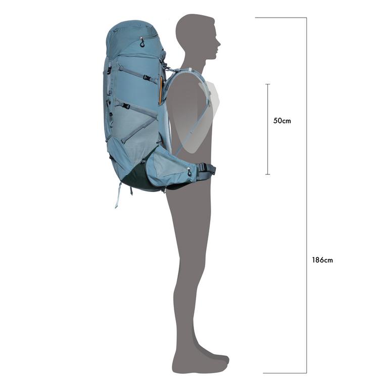 Deuter Deuter Aircontact Core 65+10 SL Trekkingrucksack Damen - shale-ivy - 8 | SportScheck