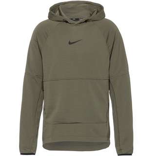 Nike Dri-FiT Funktionssweatshirt Herren medium olive-black