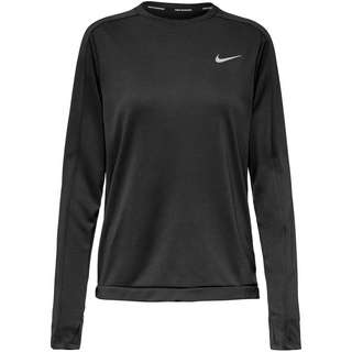 Nike PACER Funktionsshirt Damen black-reflective silv