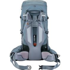 Rückansicht von Deuter Aircontact Core 55+10 SL Trekkingrucksack Damen shale-ivy