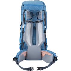 Rückansicht von Deuter Aircontact Ultra 50+5 Trekkingrucksack Herren wave-ink