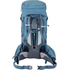 Rückansicht von Deuter Aircontact Core 60+10 Trekkingrucksack Herren atlantic-ink