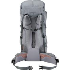 Rückansicht von Deuter Aircontact Ultra 45+5 SL Trekkingrucksack Damen tin-shale