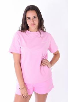 Rückansicht von Kleinigkeit Sticki Micki T-Shirt Damen bubble pink