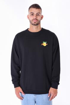 Rückansicht von Kleinigkeit Limonio Swädder Sweatshirt Herren black