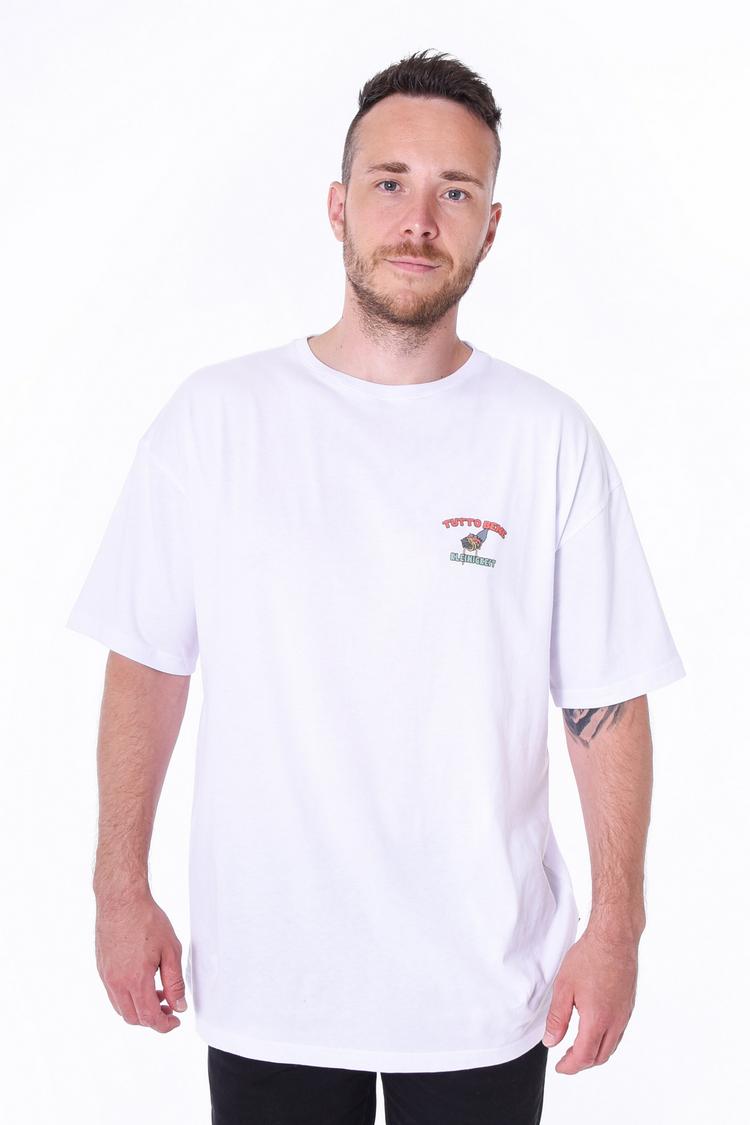 Kleinigkeit Kleinigkeit Big Viva La Spaghetti T-Shirt Herren - white - 0 | SportScheck