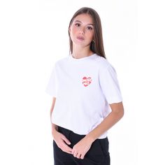 Rückansicht von Kleinigkeit Amore Mio T-Shirt Damen white