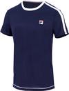 FILA Elias Tennisshirt Herren - navy-white