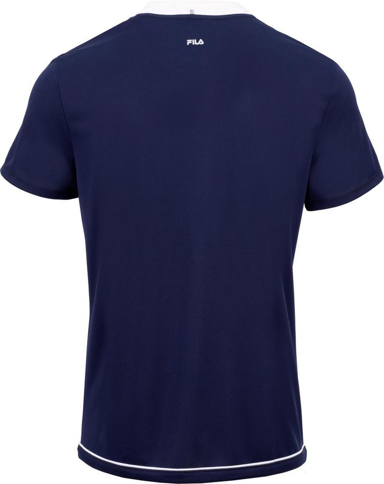 FILA FILA Elias Tennisshirt Herren - navy-white - 0 | SportScheck