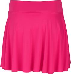 Rückansicht von FILA Nicole Tennisrock Damen hot pink