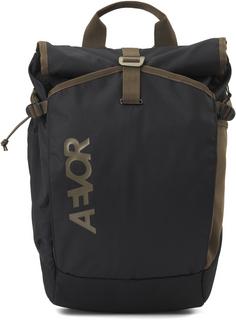 AEVOR Rucksack Roll Pack Daypack black olive