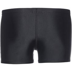 Rückansicht von Nike SOLID Kastenbadehose Kinder black