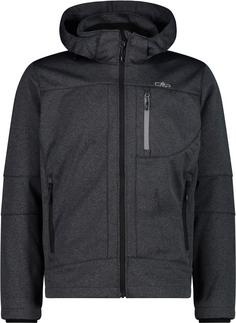 CMP Softshelljacke Herren asphalt mel.-nero