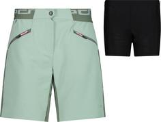 CMP Fahrradshorts Damen jade