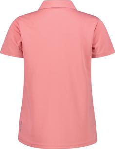 Rückansicht von CMP Poloshirt Damen orchidea