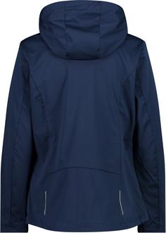 Rückansicht von CMP Softshelljacke Damen blue-ghiaccio