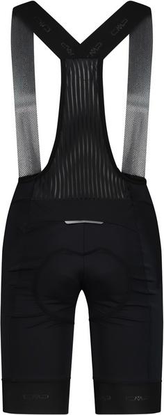 Rückansicht von CMP Bibtights Damen nero