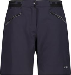 Rückansicht von CMP Fahrradshorts Damen antracite