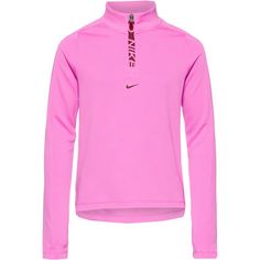 Nike PRO Funktionsshirt Kinder playful pink-dark team red