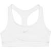 Nike Dri-FIT Swoosh BH M&auml;dchen - white-pure platinum