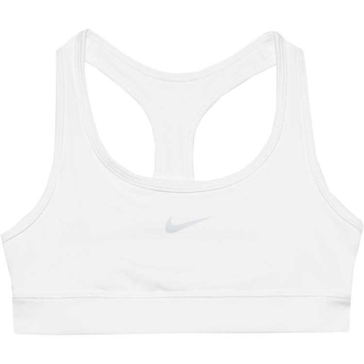 Nike Nike Dri-FIT Swoosh BH M&auml;dchen - white-pure platinum - 0 | SportScheck