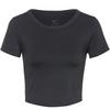 Nike ONE FITTED Dri-Fit Croptop Damen - black-black