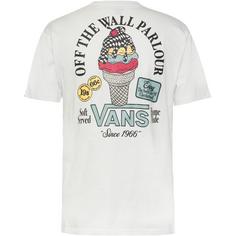 Rückansicht von Vans Checkerboard Taste T-Shirt Herren white