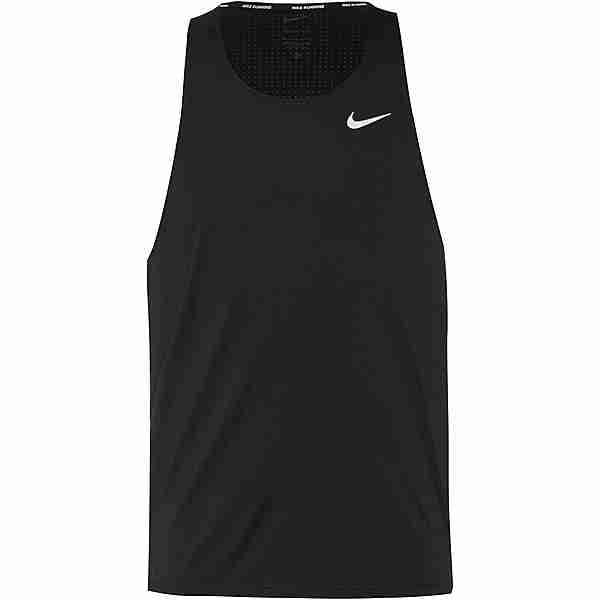 Nike FAST Funktionstank Herren black-reflective silv