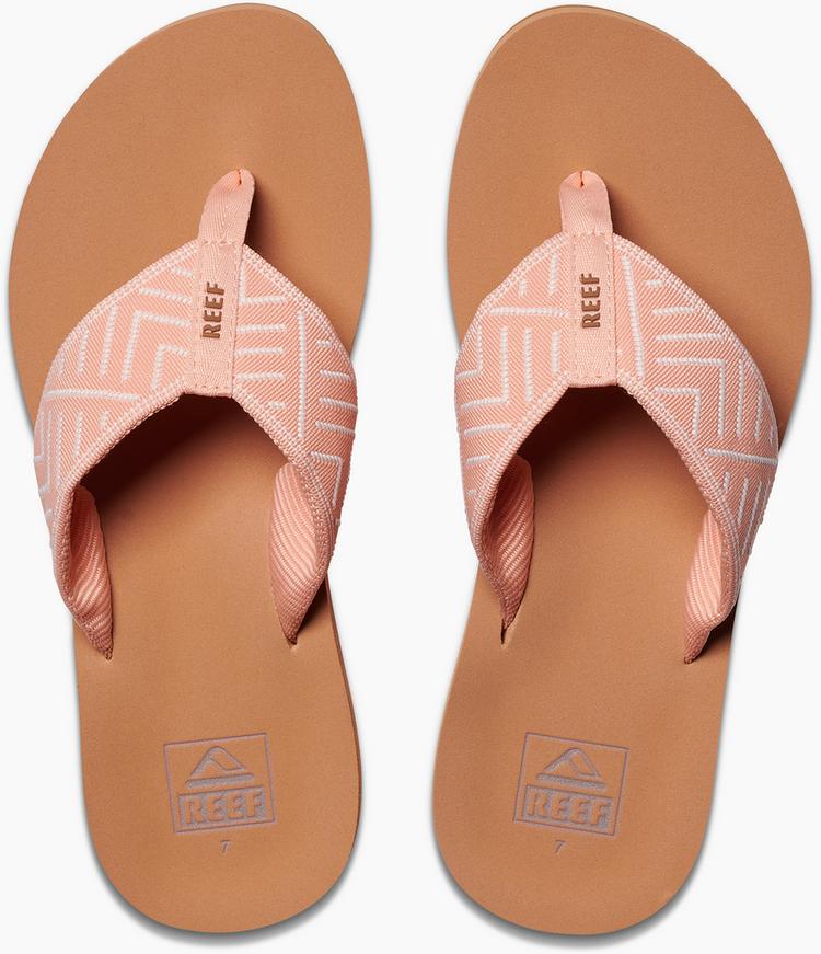 Reef Reef Spring Woven Zehentrenner Damen - peach parfait - 0 | SportScheck
