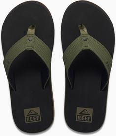 Rückansicht von Reef The Layback Zehentrenner Herren black-olive