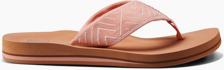 Reef Reef Spring Woven Zehentrenner Damen - peach parfait - 0 | SportScheck