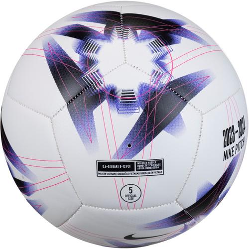 Rückansicht von Nike Barclays Premier League Fußball white-fierce purple-white