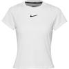 Nike Advantage Tennisshirt Damen - white-white-white-black