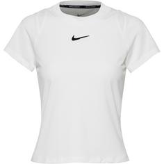 Nike Advantage Tennisshirt Damen white-white-white-black