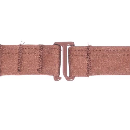 Rückansicht von Roxy Silky Island Bikini Oberteil Damen root beer