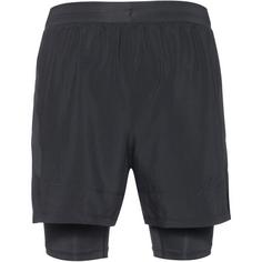 Rückansicht von Under Armour LAUNCH Laufshorts Herren Black