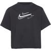 Nike NSW SWOOSH T-Shirt M&auml;dchen - black