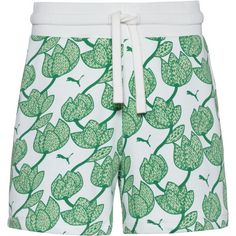 PUMA Shorts Shorts Damen archive green