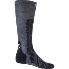 Rückansicht von Therm-ic ULTRA WARM COMFORT SOCK + SPACK 1400B Skisocken schwarz-grau