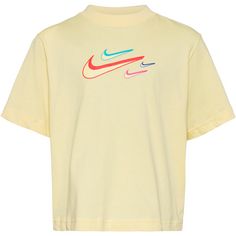 Nike NSW SWOOSH T-Shirt Kinder soft yellow