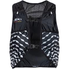 LEKI Trail Running Quiver Vest Laufrucksack black-white-bright red